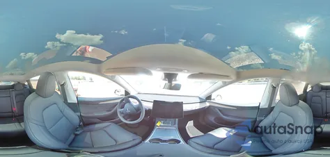 2025 Tesla Model Y from USA, damaged, VIN 7SAYGDED2SA379489